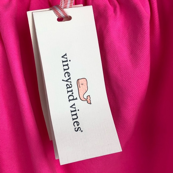 Vineyard Vines Pink Madison Off The Shoulder Dress - Picture 6 of 8